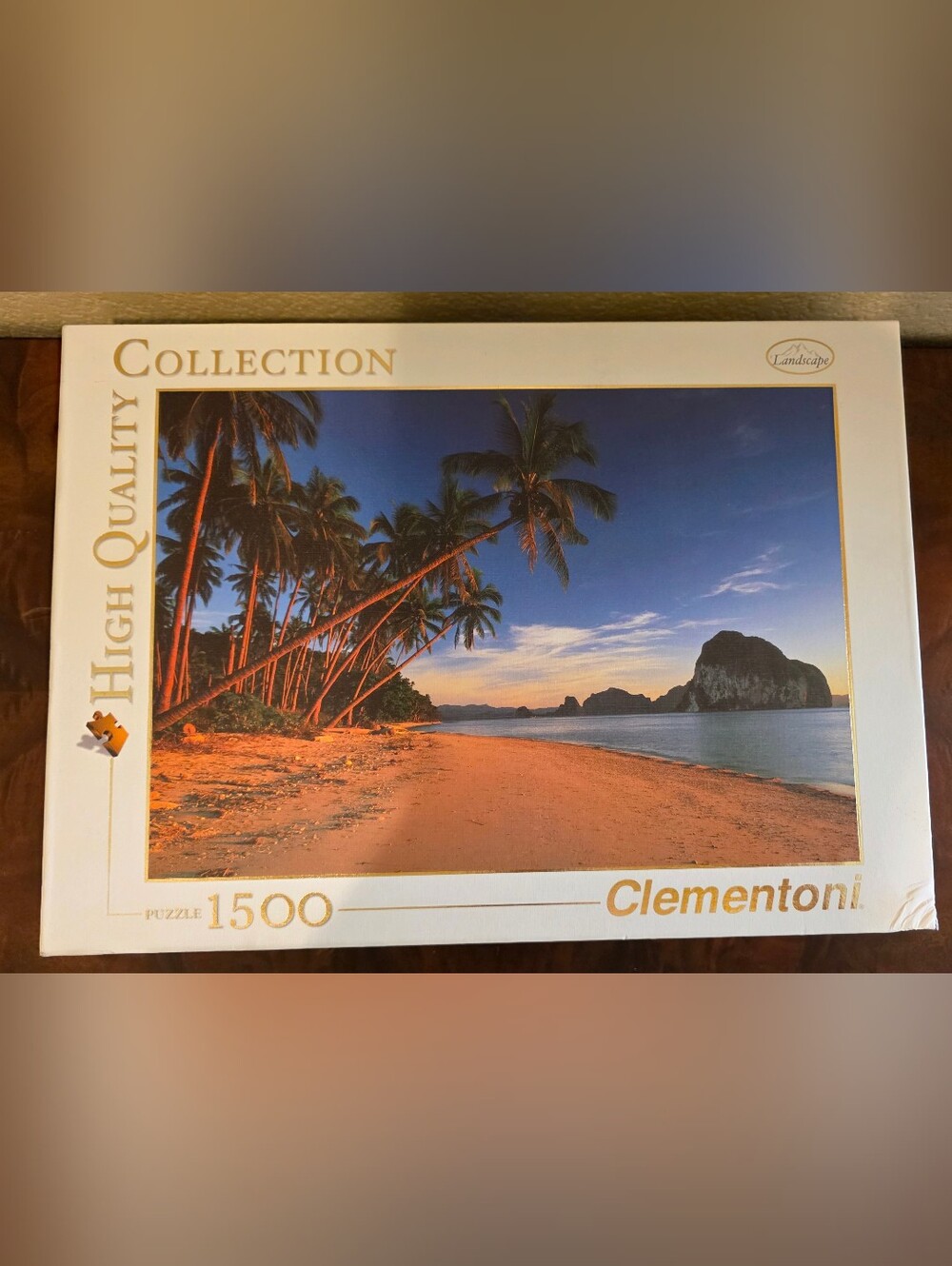 Clementoni Tropical Beach Landscape 1500 Piece Jigsaw Puzzle 31915